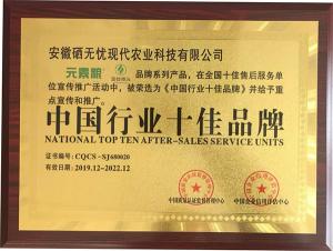 中國行業(yè)十佳品牌
